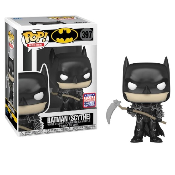 NIB - Funko POP! Batman (Scythe) #397 - 2021 Summer Convention Limited Edition - Picture 1 of 7